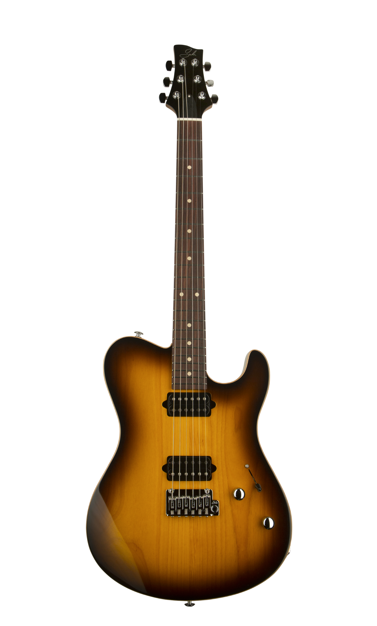 Suhr OSO Short Scale Electric Guitar - Alder - 2-Tone Tobacco Burst RW - 2-Post
