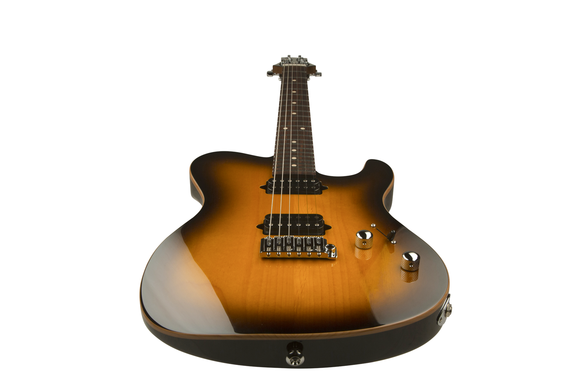 Suhr OSO Short Scale Electric Guitar - Alder - 2-Tone Tobacco Burst RW - 2-Post