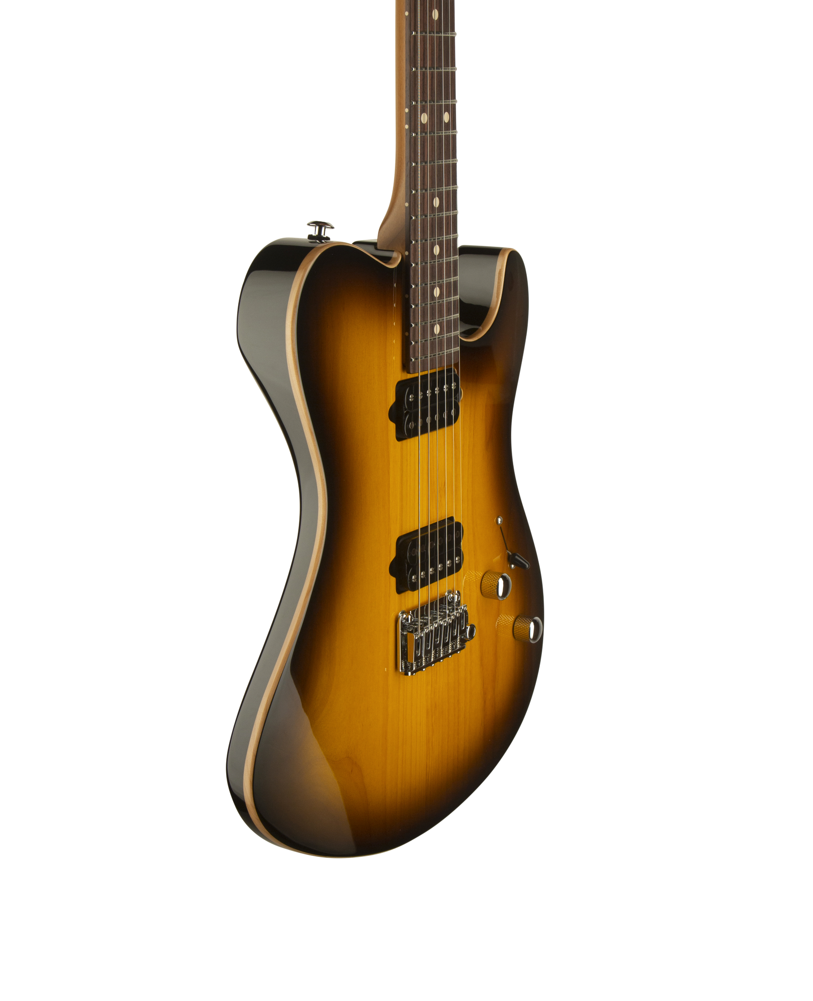 Suhr OSO Short Scale Electric Guitar - Alder - 2-Tone Tobacco Burst RW - 2-Post