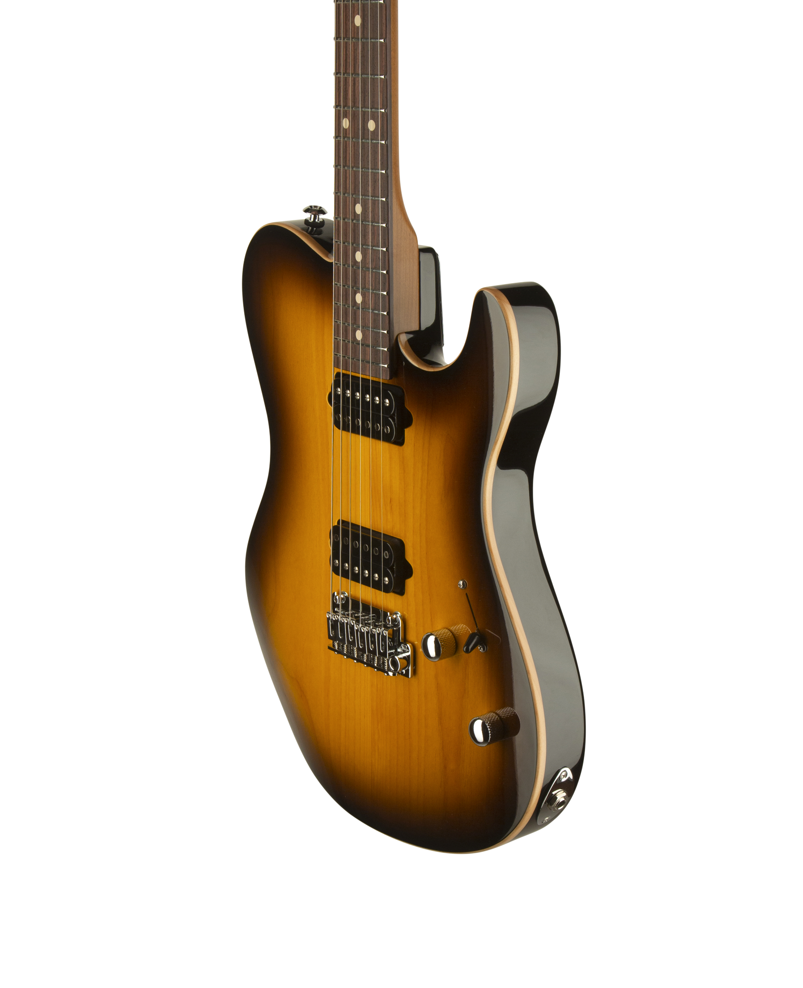 Suhr OSO Short Scale Electric Guitar - Alder - 2-Tone Tobacco Burst RW - 2-Post