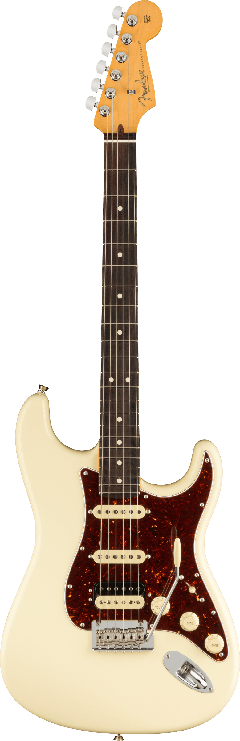 Fender American Professional II Stratocaster HSS - Rosewood Fingerboard - Olympic White