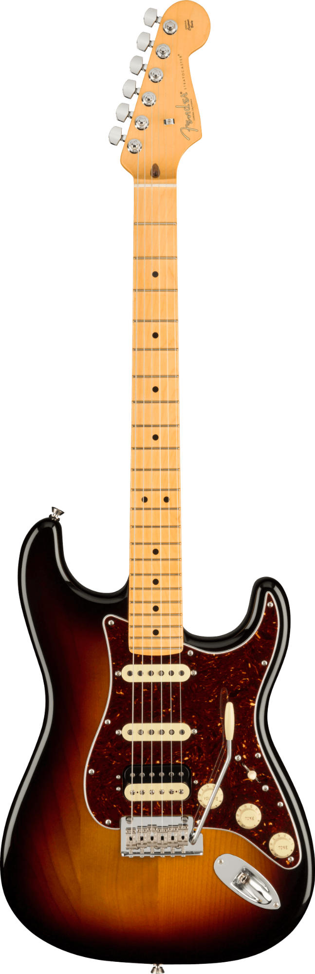 Fender American Professional II Stratocaster HSS w/Case - 3-Colour Sunburst MN