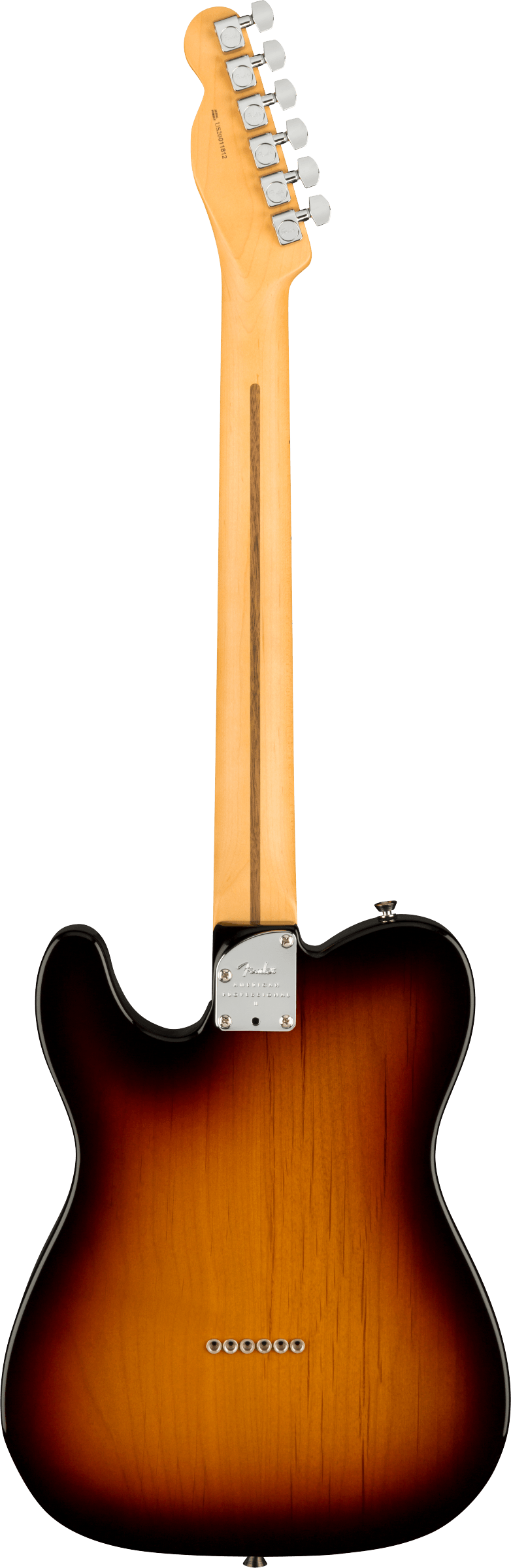 Fender American Professional II Telecaster w/Case - 3-Color Sunburst MN