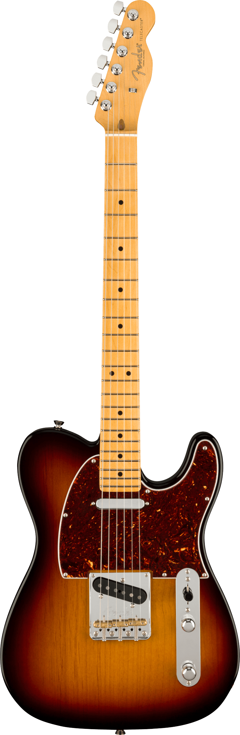 Fender American Professional II Telecaster w/Case - 3-Color Sunburst MN