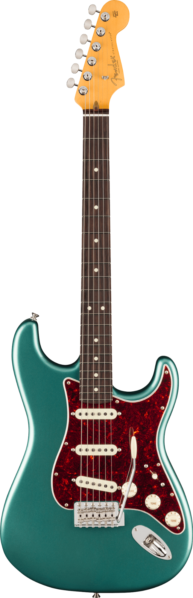 Fender American Professional Classic Stratocaster - Rosewood Fingerboard - Faded Sherwood Green Metallic