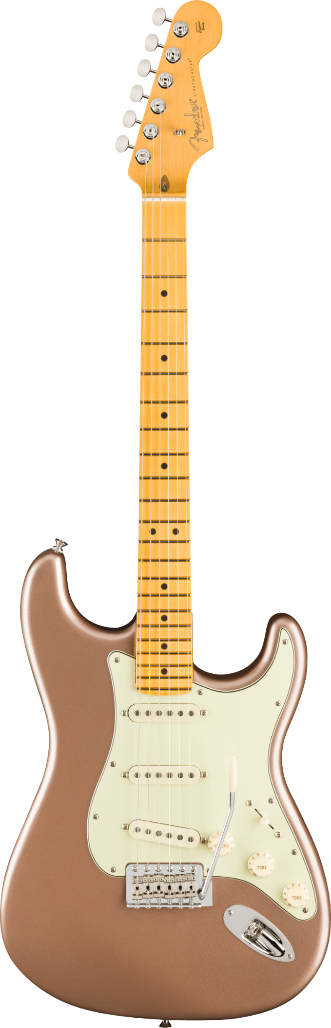 Fender American Professional Classic Stratocaster - Maple Fingerboard - Faded Firemist Gold