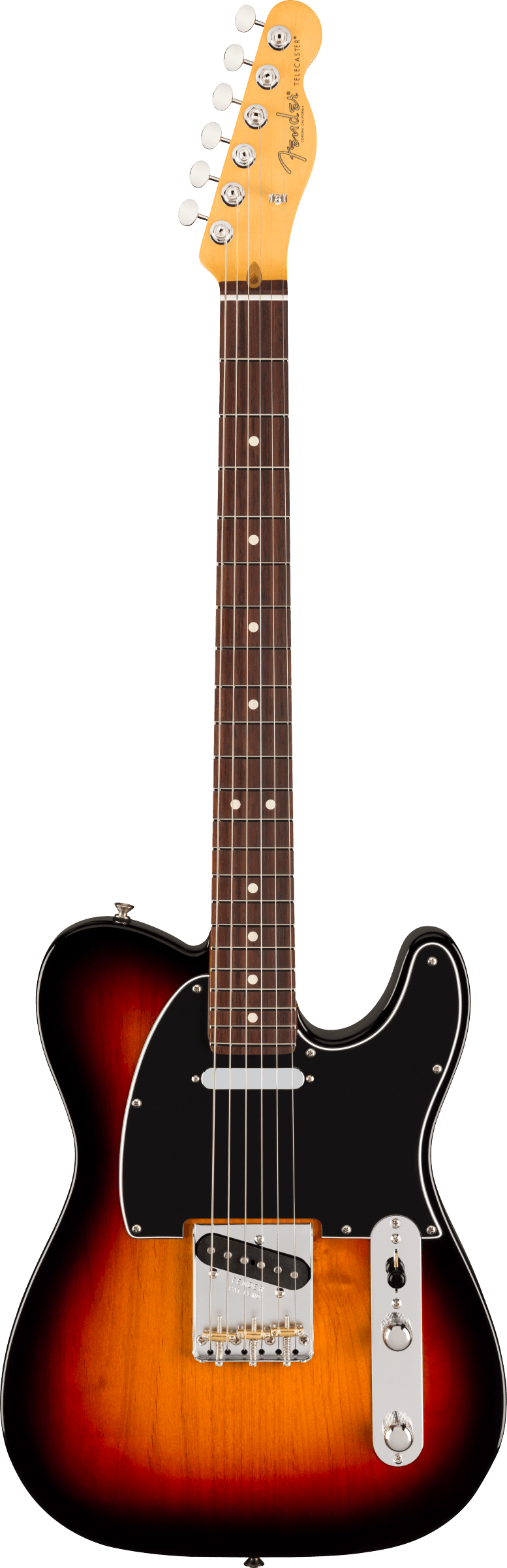 Fender American Professional Classic Telecaster - Rosewood Fingerboard - 3-Color Sunburst