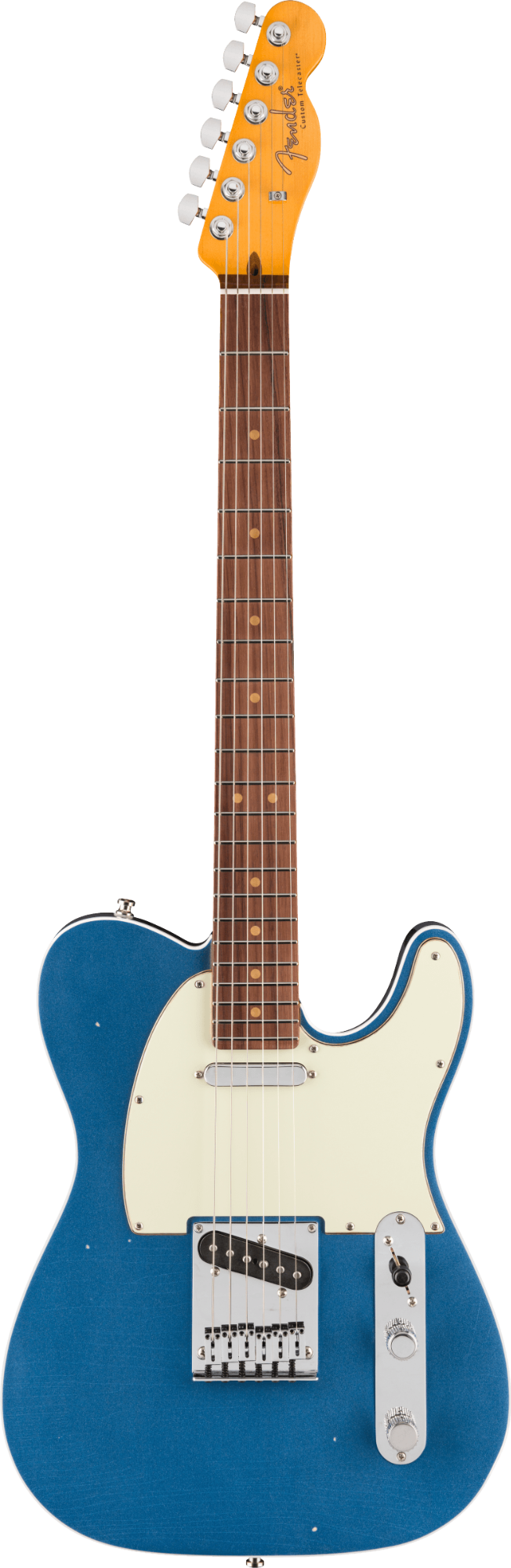 Fender American Ultra Luxe '60s Telecaster Custom - Rosewood Fingerboard - Lake Placid Blue