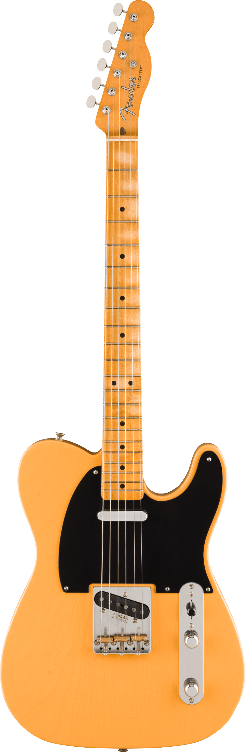 Fender 75th Anniversary Vintera Road Worn 1951 Telecaster - Maple Fingerboard - Butterscotch Blonde