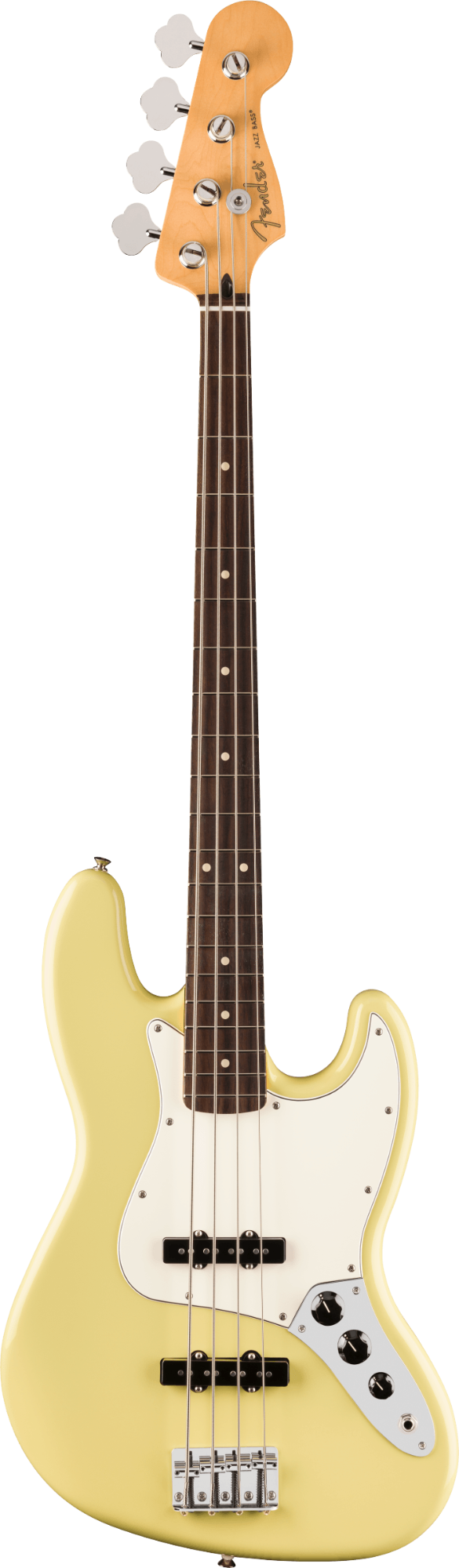 Fender Player II Jazz Bass - Rosewood Fingerboard - Hialeah Yellow