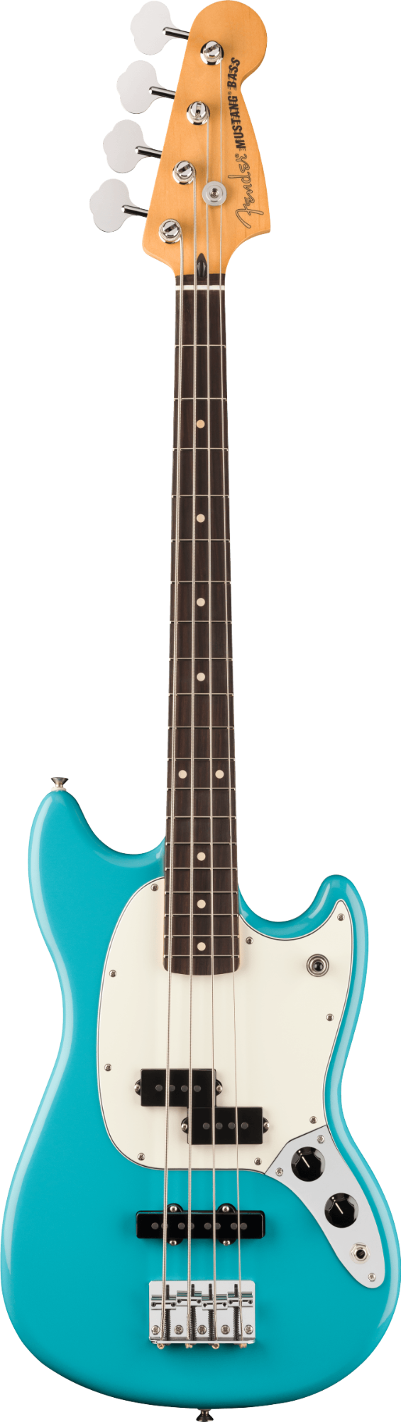 Fender Player II Mustang Bass PJ - Rosewood Fingerboard - Aquatone Blue