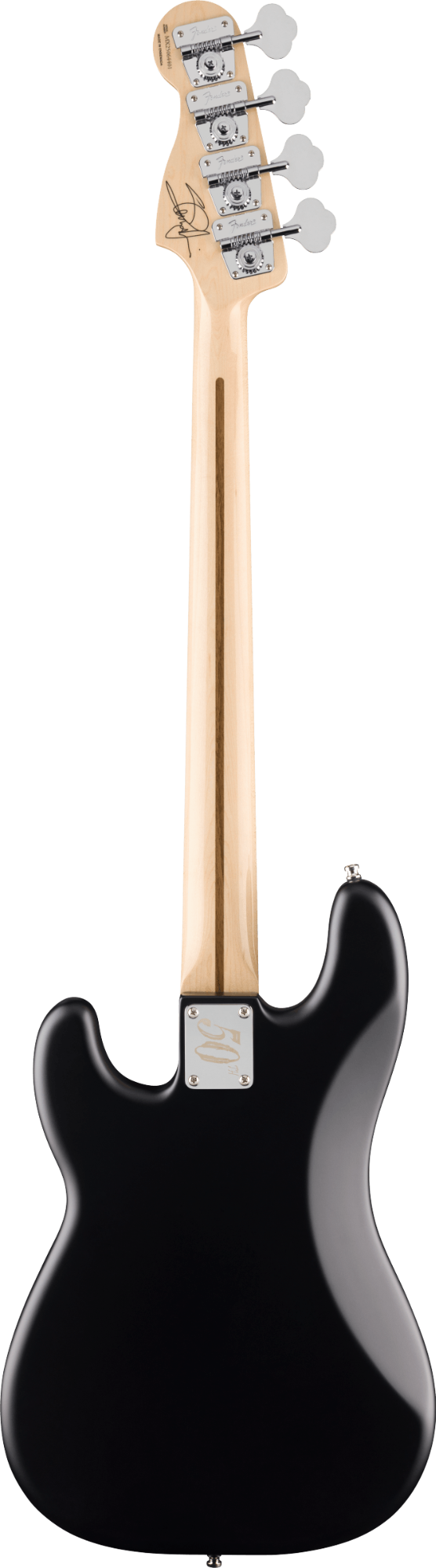 Fender Limited Edition 50th Anniversary Steve Harris Precision Bass - Maple Fingerboard - Satin Black