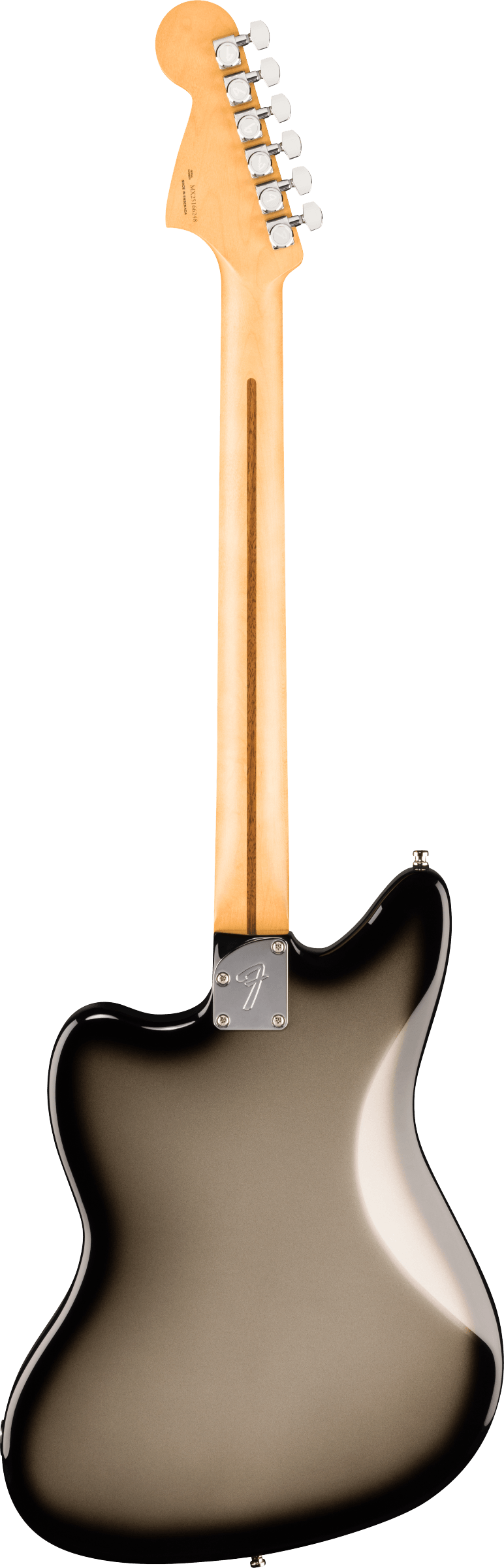 Fender Limited Edition Player Fusion Jaguar Baritone - Ebony Fingerboard - Silverburst