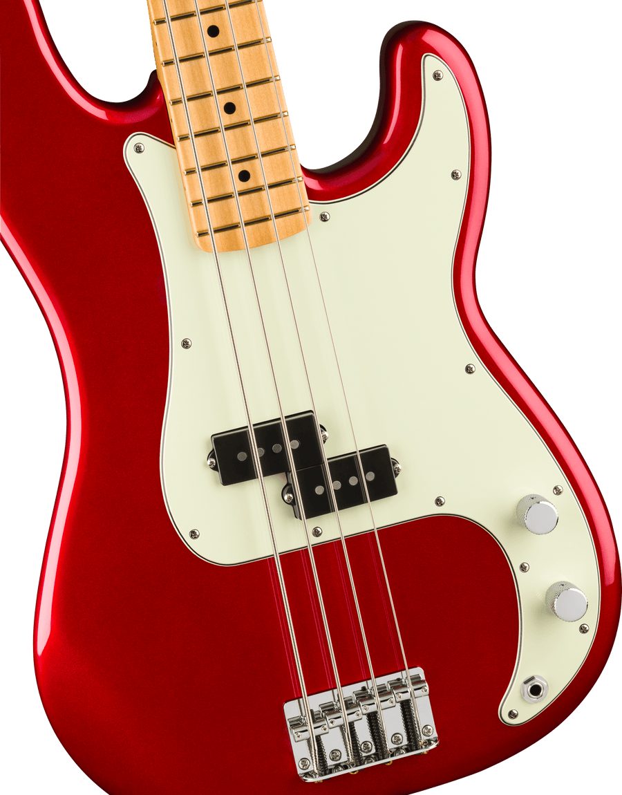 Fender 75th Anniversary Player II Precision Bass - Maple Fingerboard - Candy Apple Red