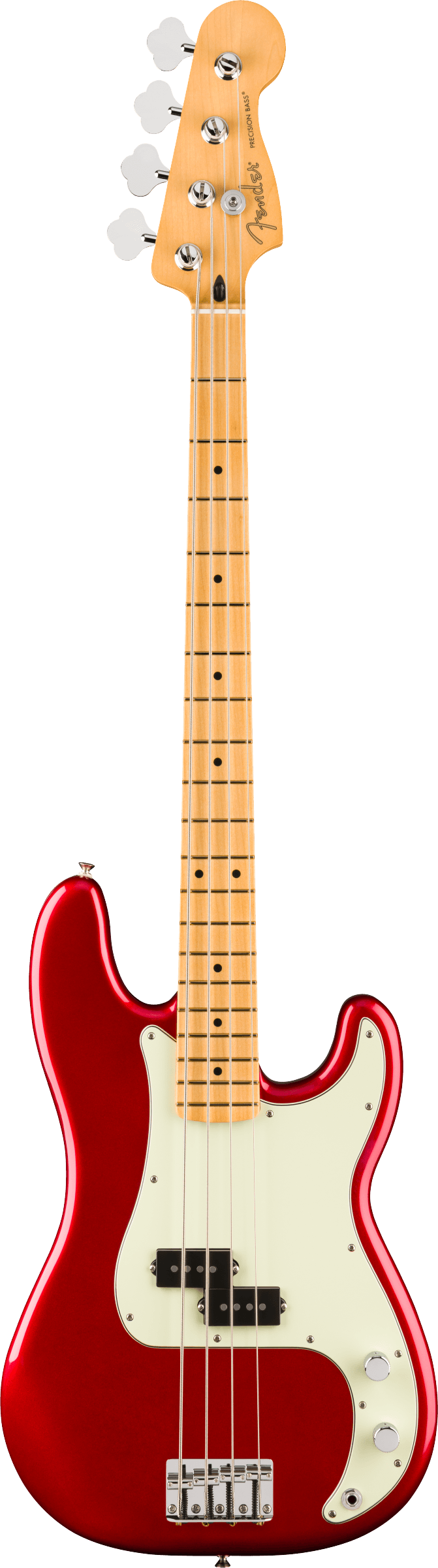 Fender 75th Anniversary Player II Precision Bass - Maple Fingerboard - Candy Apple Red