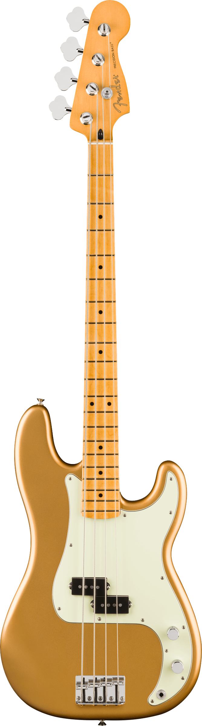 Fender 75th Anniversary Player II Precision Bass - Maple Fingerboard - Aztec Gold