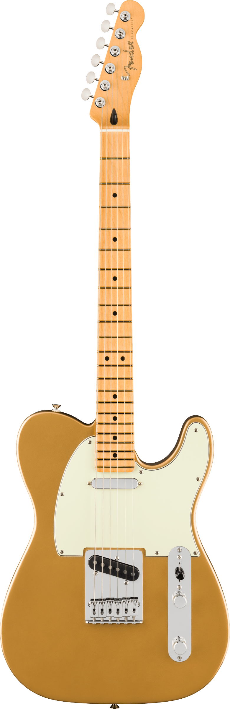 Fender 75th Anniversary Player II Telecaster - Maple Fingerboard - Aztec Gold