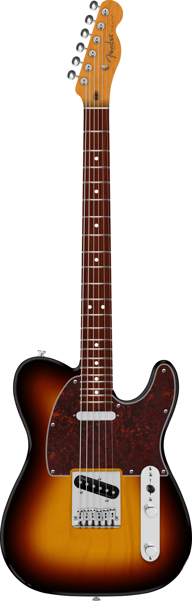 Fender 75th Anniversary Player II Baritone Telecaster - Rosewood Fingerboard - 3-Color Sunburst
