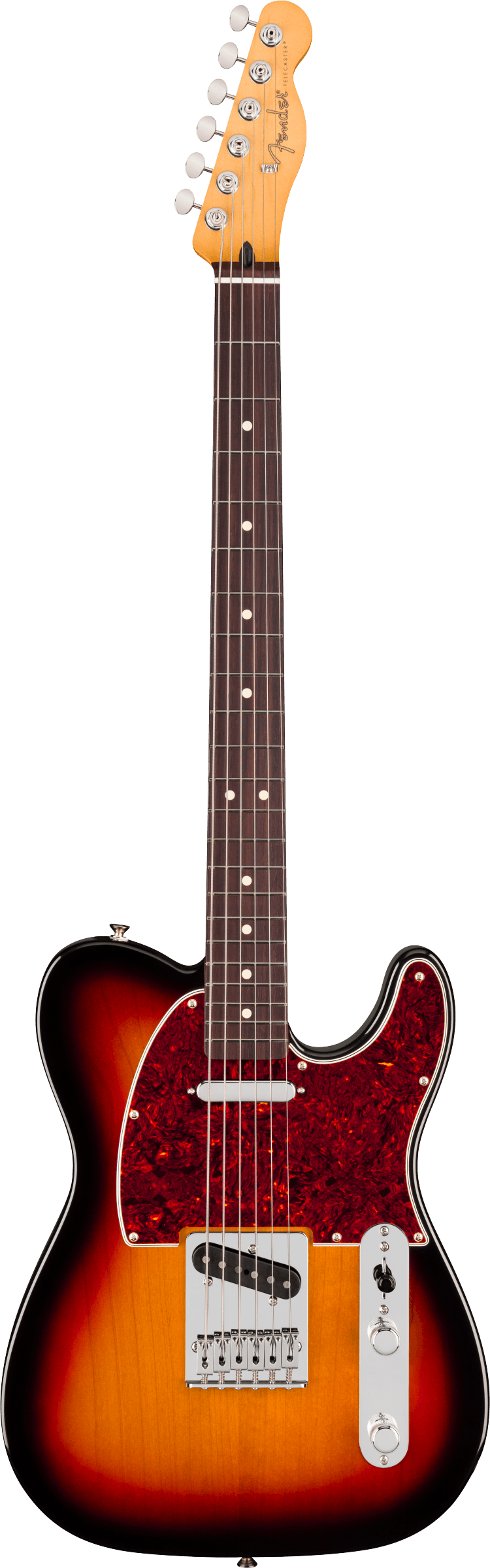 Fender 75th Anniversary Player II Baritone Telecaster - Rosewood Fingerboard - 3-Color Sunburst