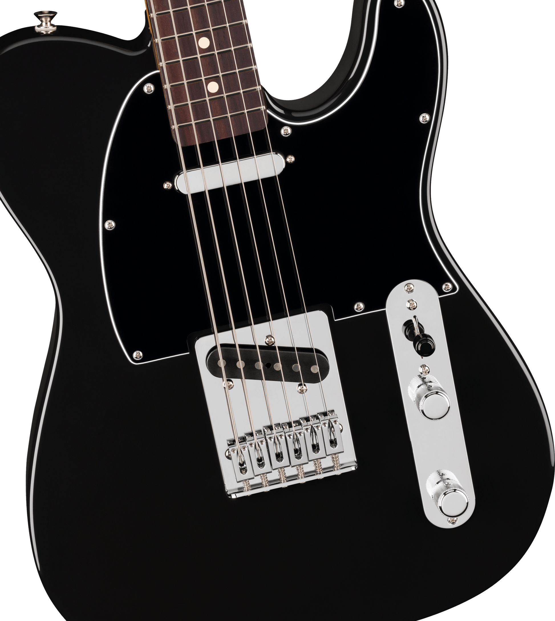 Fender 75th Anniversary Player II Baritone Telecaster - Rosewood Fingerboard - Black