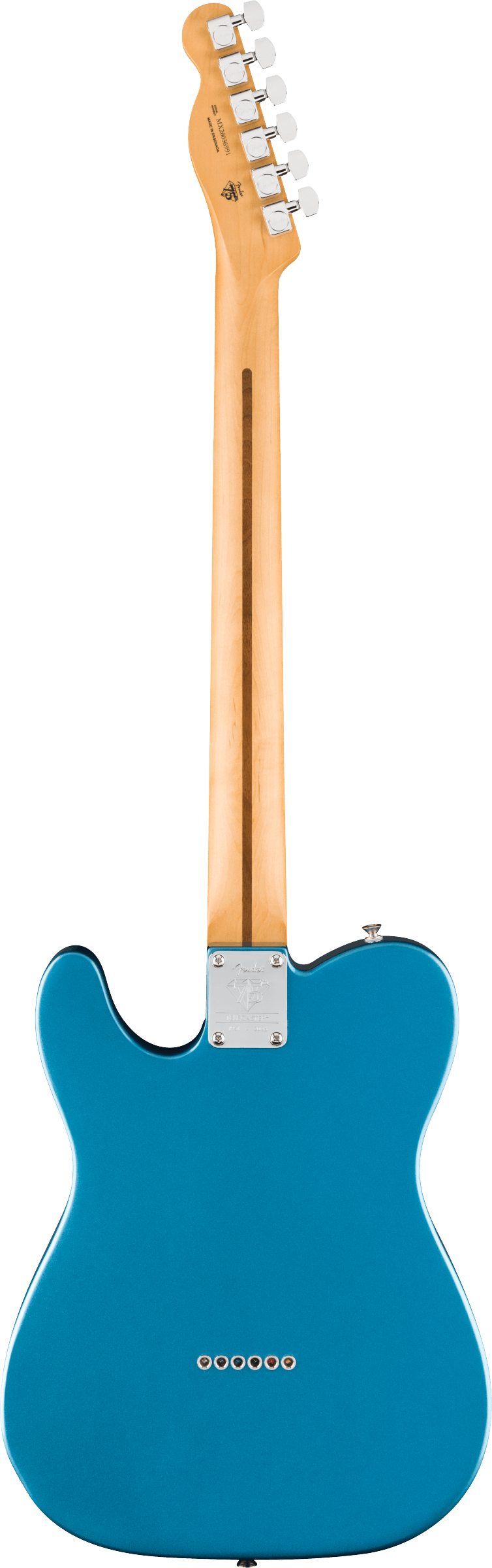 Fender 75th Anniversary Player II Baritone Telecaster - Maple Fingerboard - Lake Placid Blue
