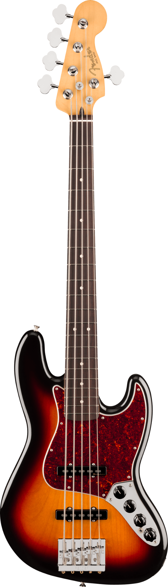 Fender Player II Modified Active Jazz Bass V - Rosewood Fingerboard - 3 Tone Sunburst