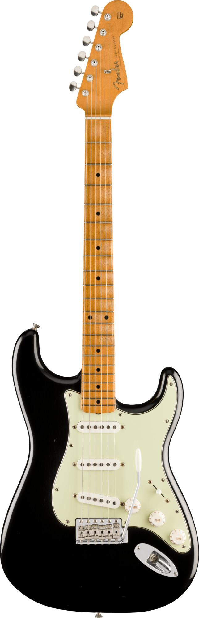 Fender Vintera II Road Worn '60s Stratocaster - Maple Fingerboard - Black