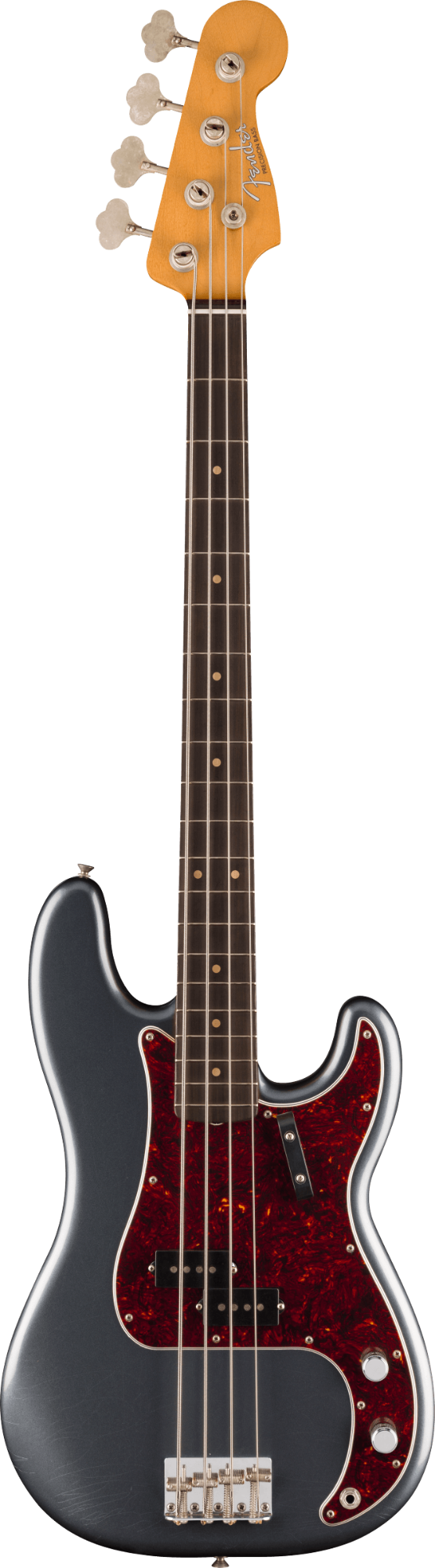 Fender Vintera II Road Worn '60s Precision Bass - Rosewood Fingerboard - Charcoal Frost Metallic