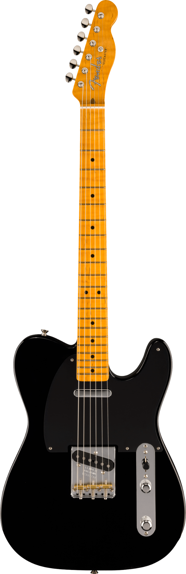 Fender American Vintage II 1951 Telecaster - AAA Flame Maple Neck - Black