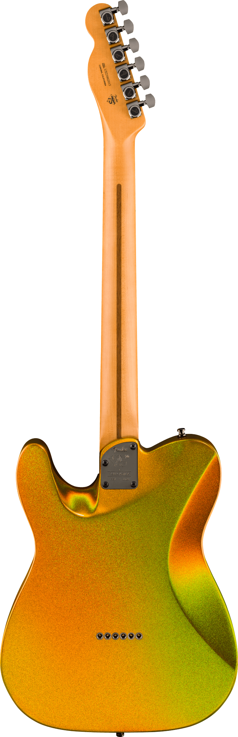 Fender 75th Anniversary American Ultra II Telecaster - Ebony Fingerboard - Liquid Gold