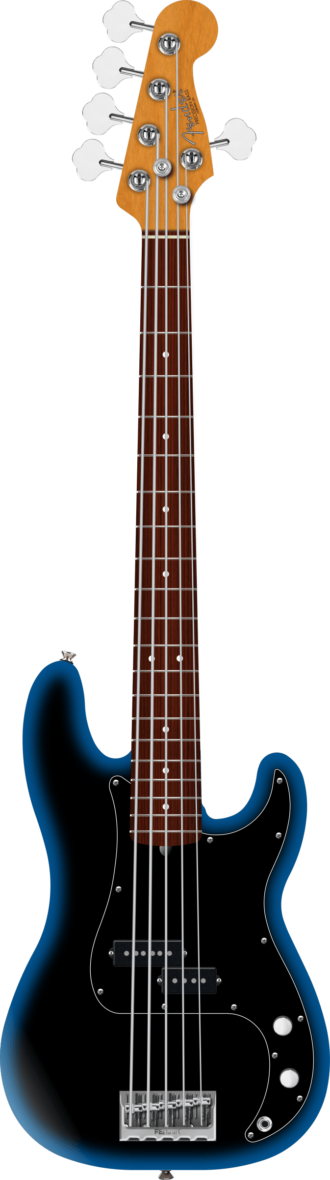 Fender American Professional Precision Bass V - Rosewood Fingerboard - Dark Night