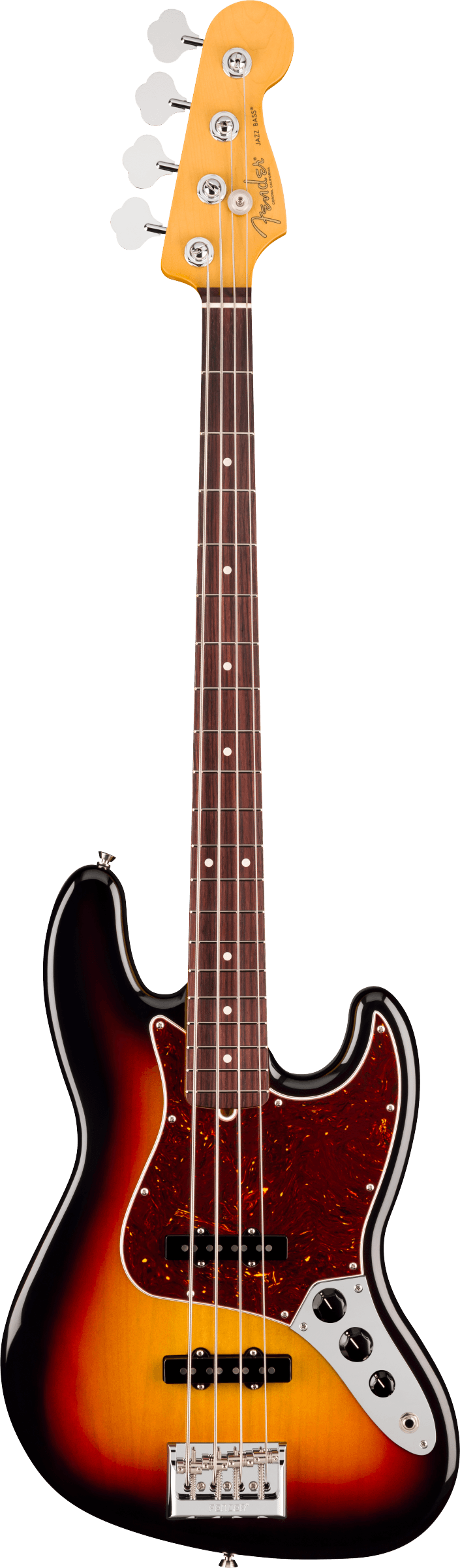 Fender American Professional Jazz Bass - Rosewood Fingerboard - 3-Color Sunburst