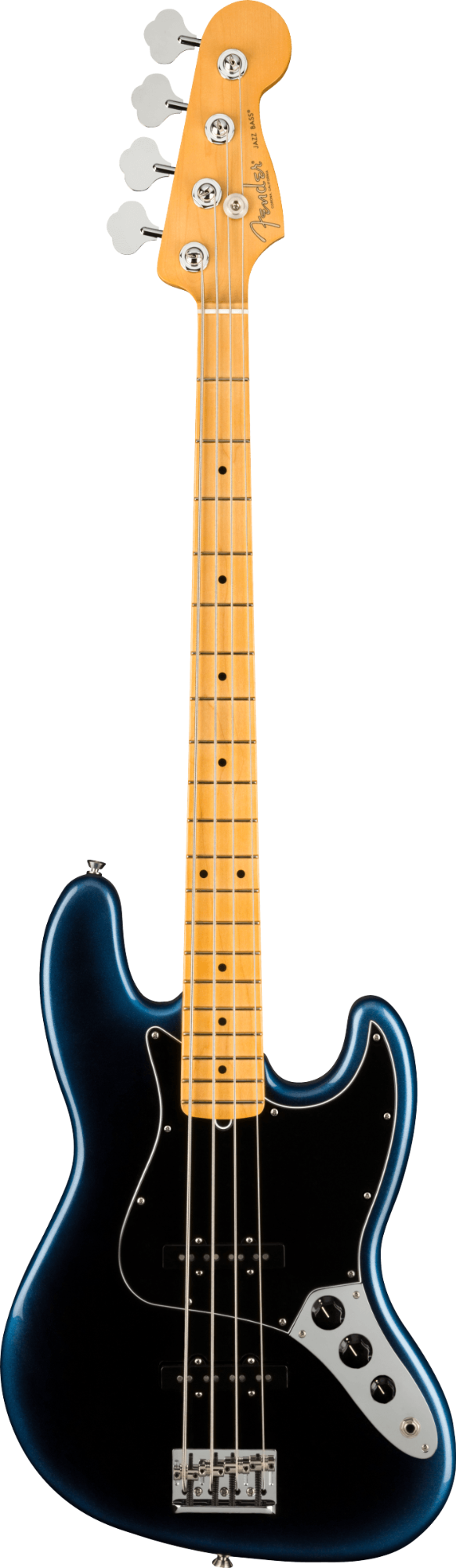 Fender American Professional II Jazz Bass w/Case - Dark Night MN
