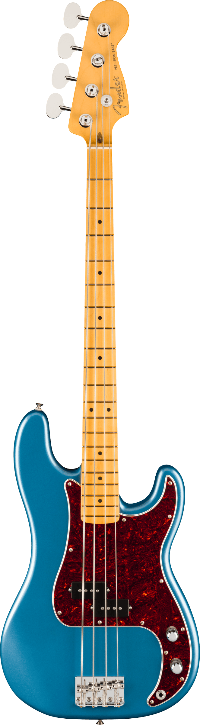 Fender American Professional Classic Precision Bass - Maple Fingerboard - Faded Lake Placid Blue