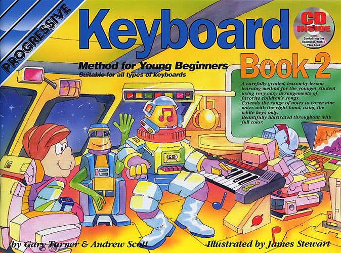 Progressive Keyboard Method for Young Beginners Book 2 BK/OLA / SCOTT TURNER (KOALA)