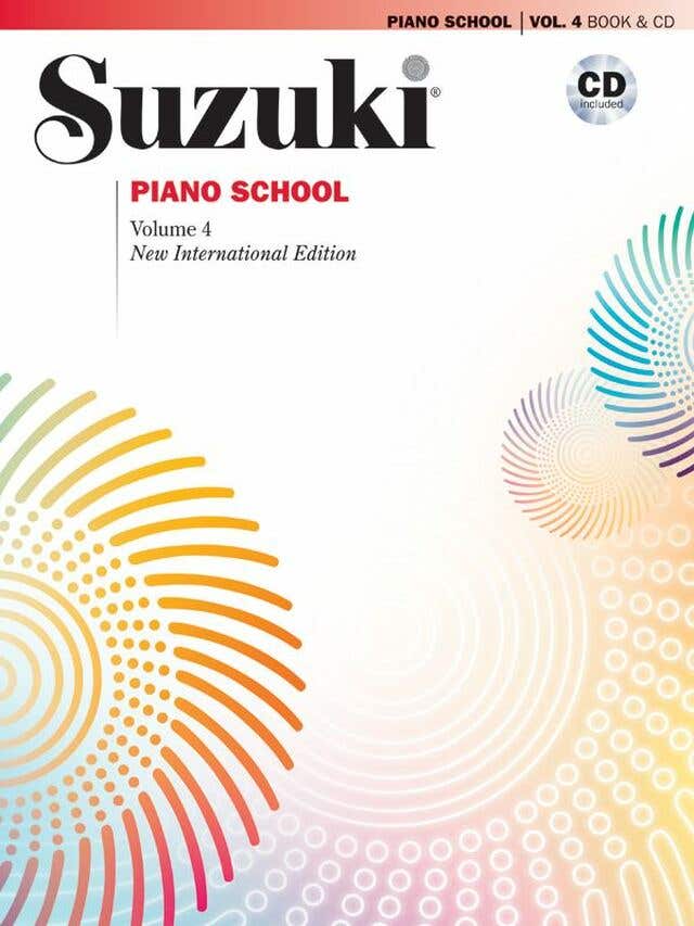 Suzuki Piano School Vol 4 Bk/Cd