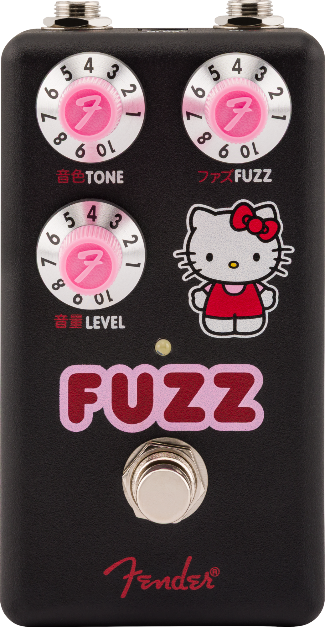 Fender x Hello Kitty Black Fuzz Pedal