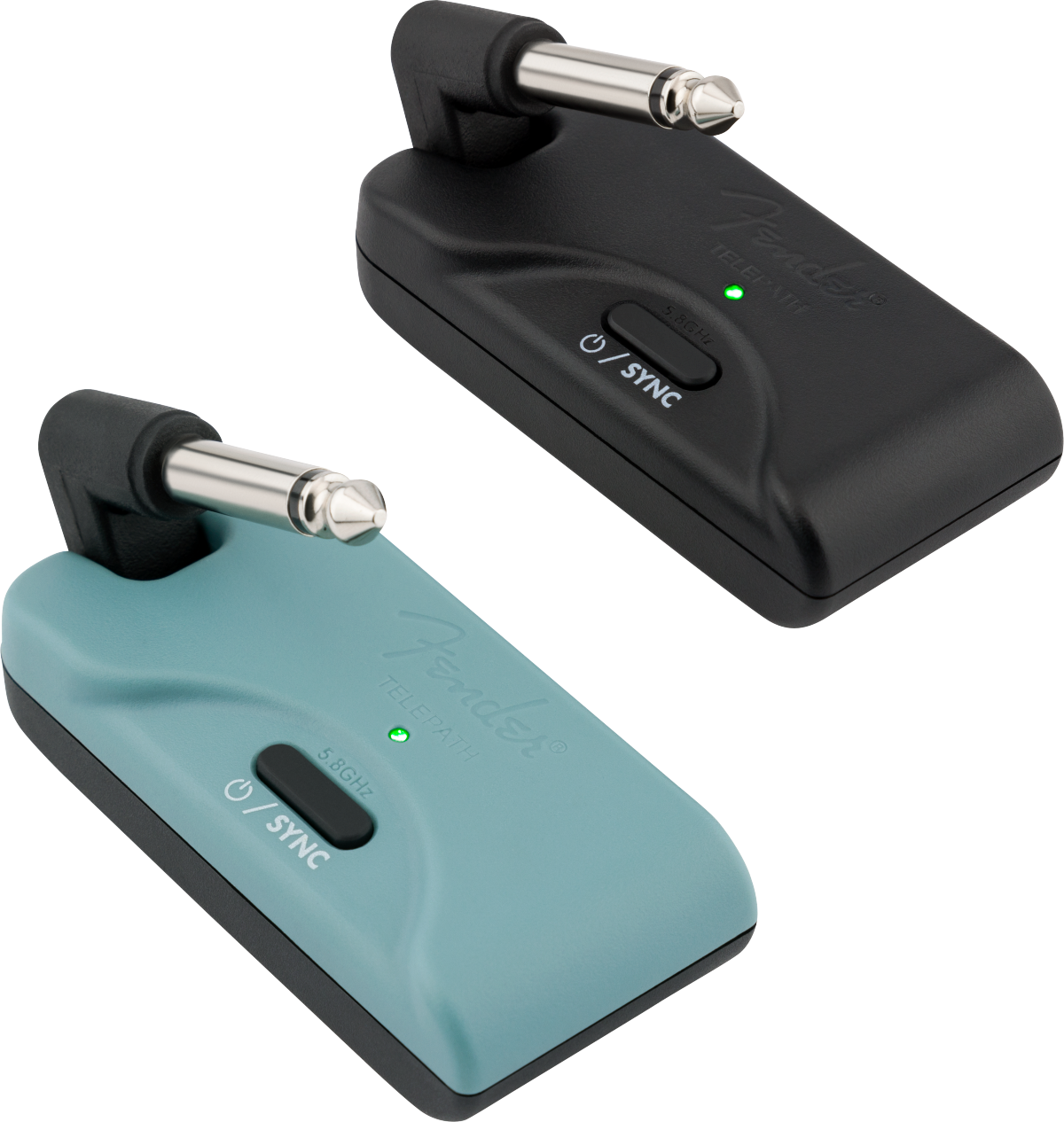 Fender Telepath Wireless System - Mystic Ice Blue and Black