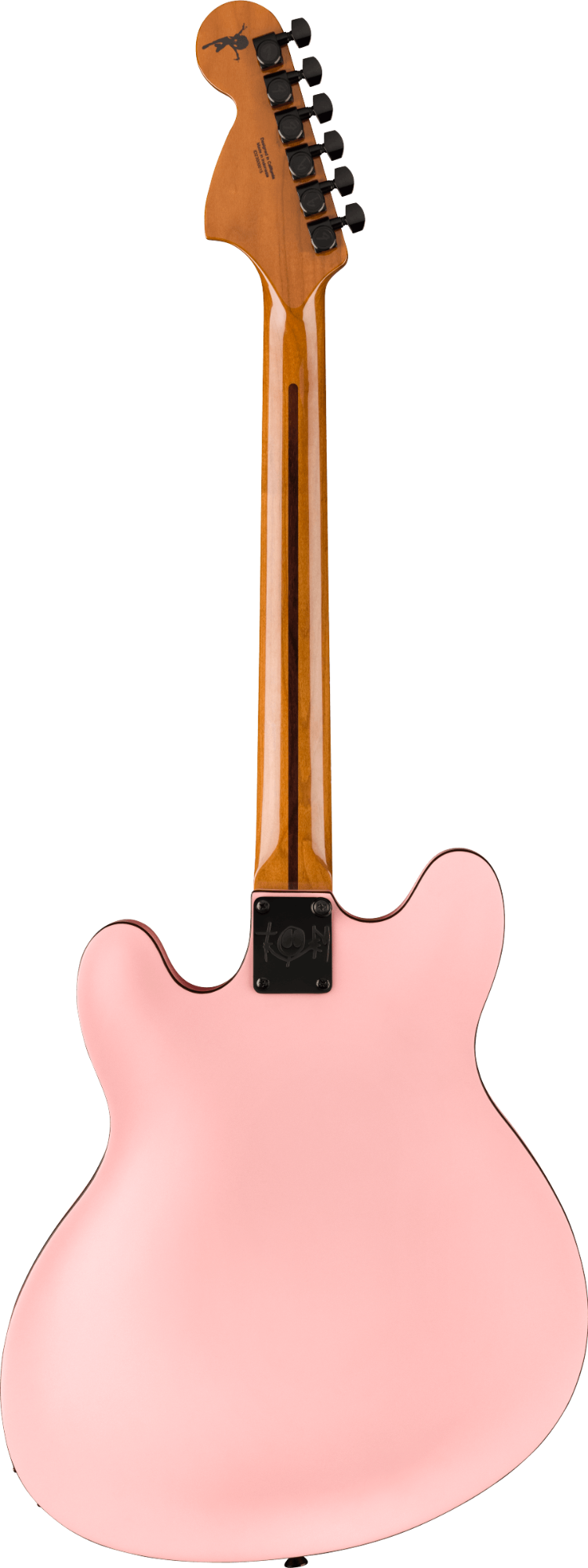 Fender Tom DeLonge Starcaster - Rosewood Fingerboard - Satin Shell Pink