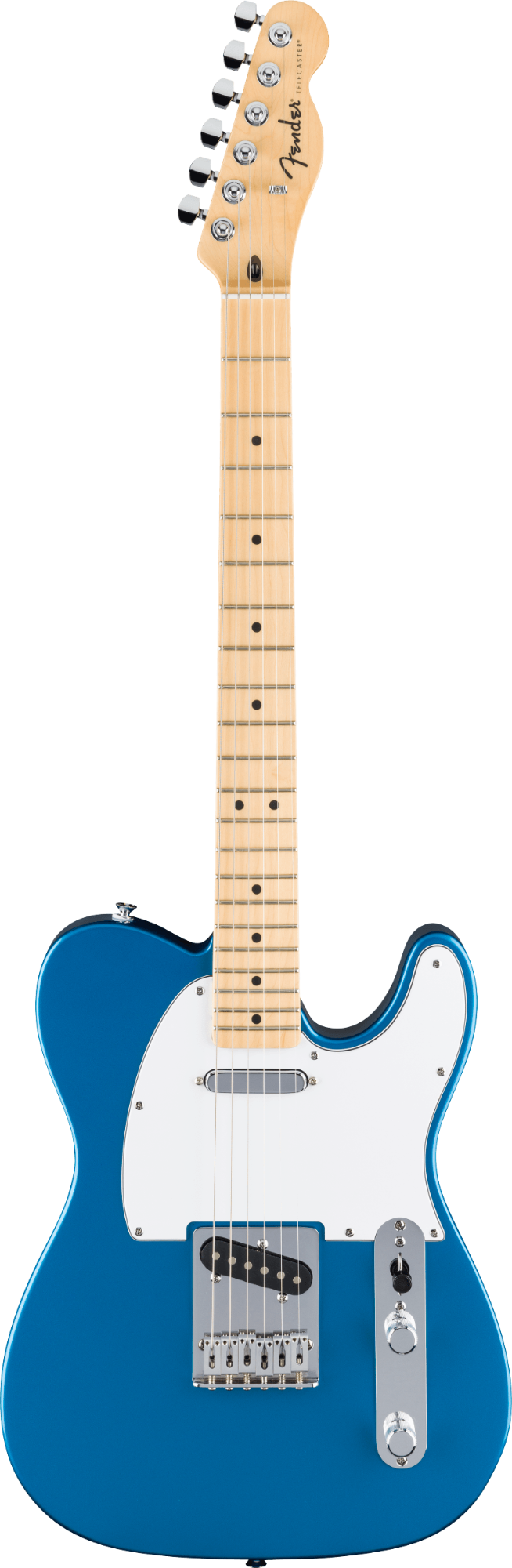Fender Standard Telecaster - Maple Fingerboard - White Pickguard - Aqua Marine Metallic