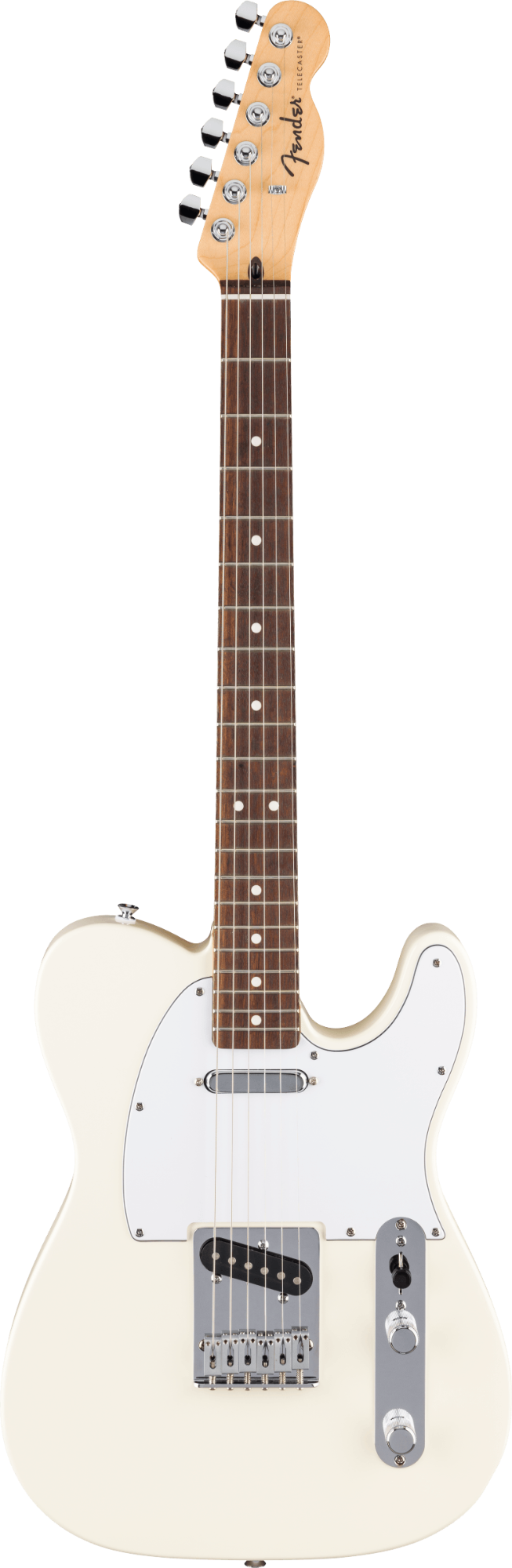 Fender Standard Telecaster - Laurel Fingerboard - White Pickguard - Olympic White