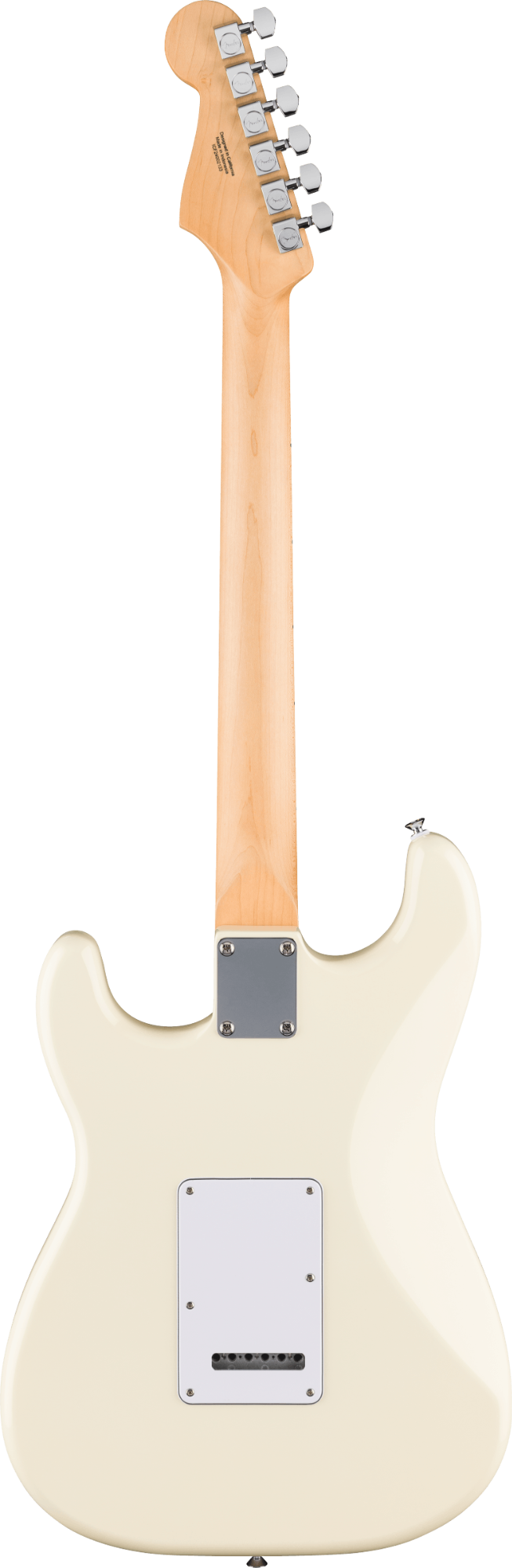 Fender Standard Stratocaster - Maple Fingerboard - White Pickguard - Olympic White