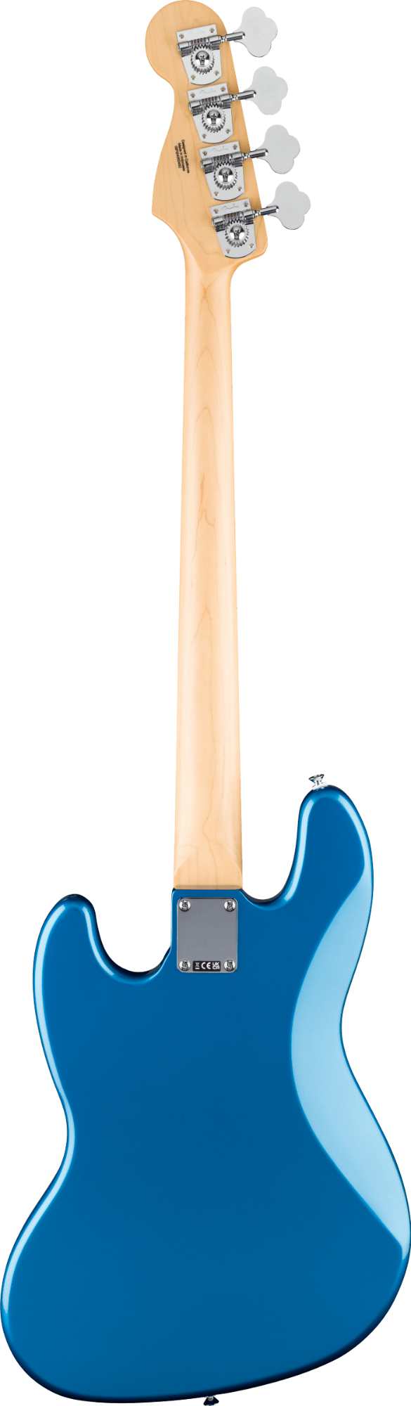 Fender Standard Jazz Bass - Maple Fingerboard - White Pickguard - Aqua Marine Metallic