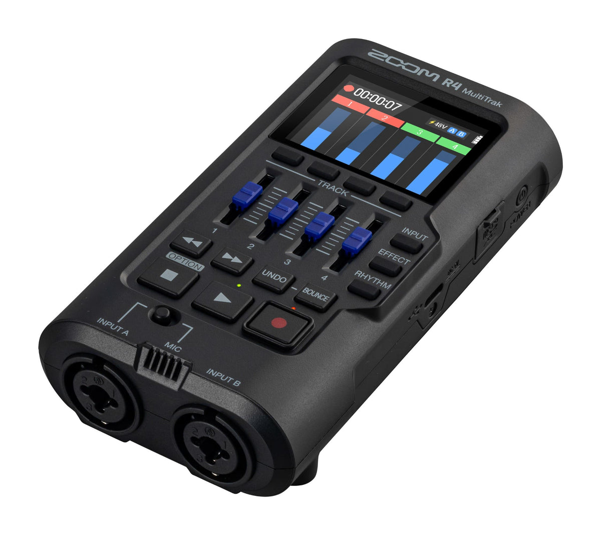 Zoom R4 MultiTrak 32-bit Float Handheld 4-Track Recorder
