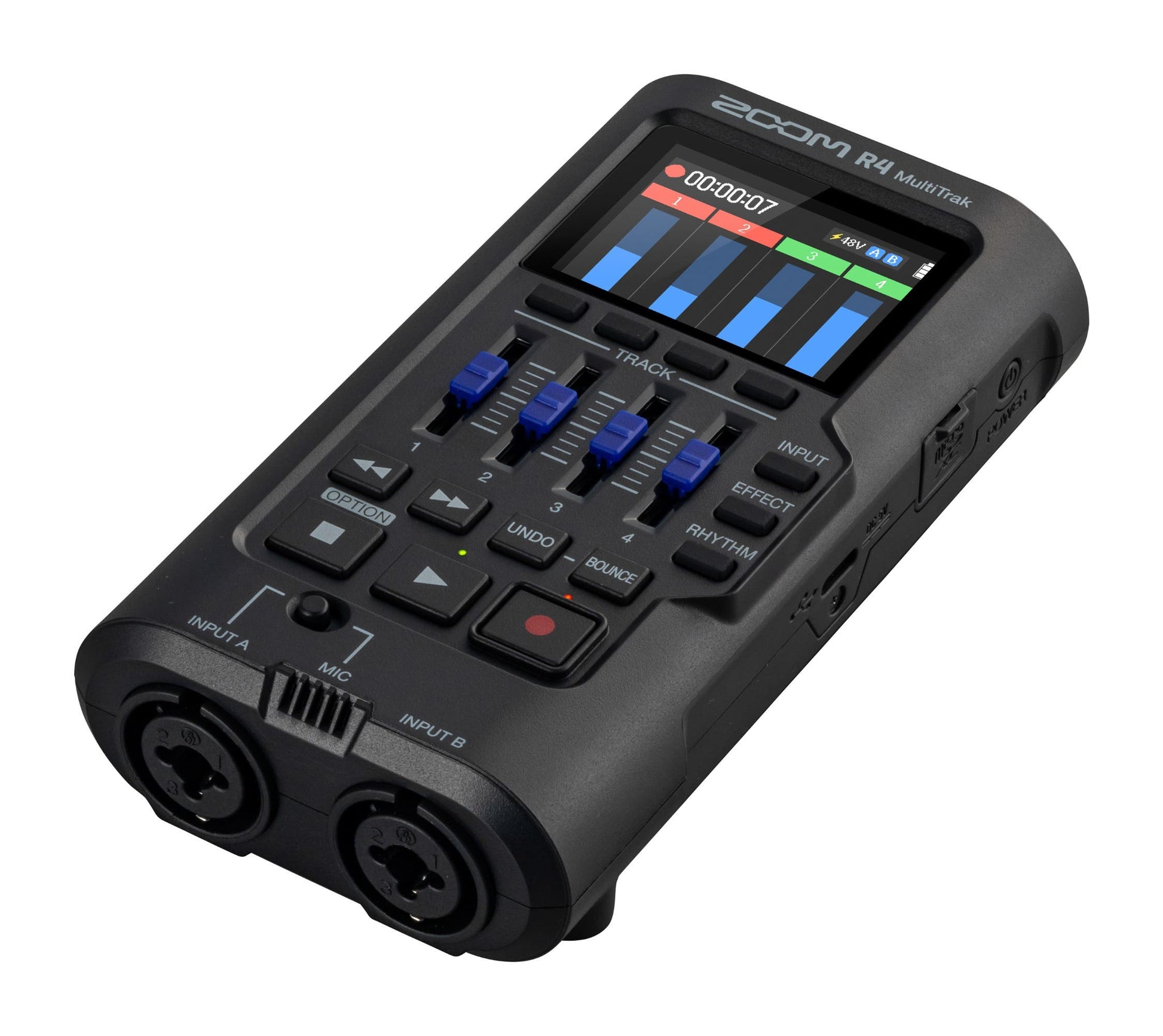 Zoom R4 MultiTrak 32-bit Float Handheld 4-Track Recorder