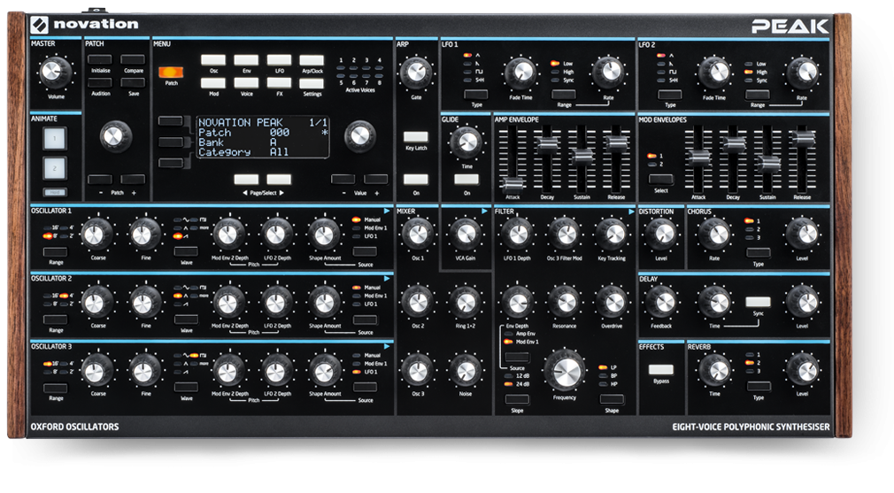 Novation Peak 8-Voice Polyphonic Synth