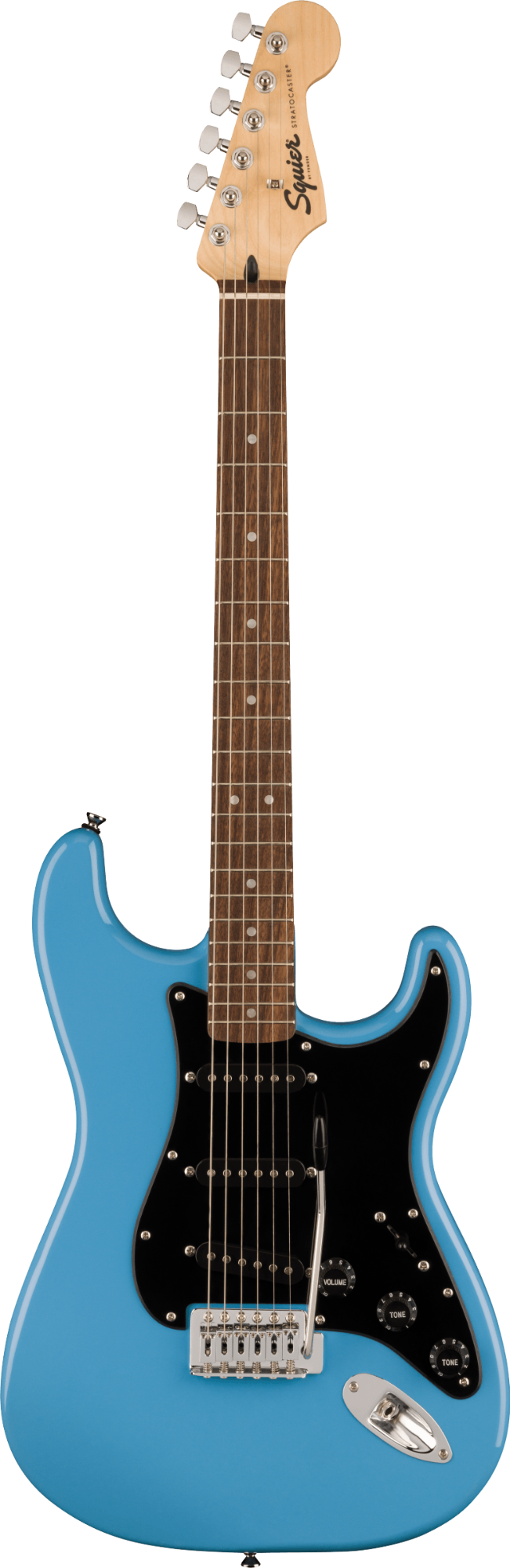Squier Sonic Stratocaster - Laurel Fingerboard - Black Pickguard - California Blue