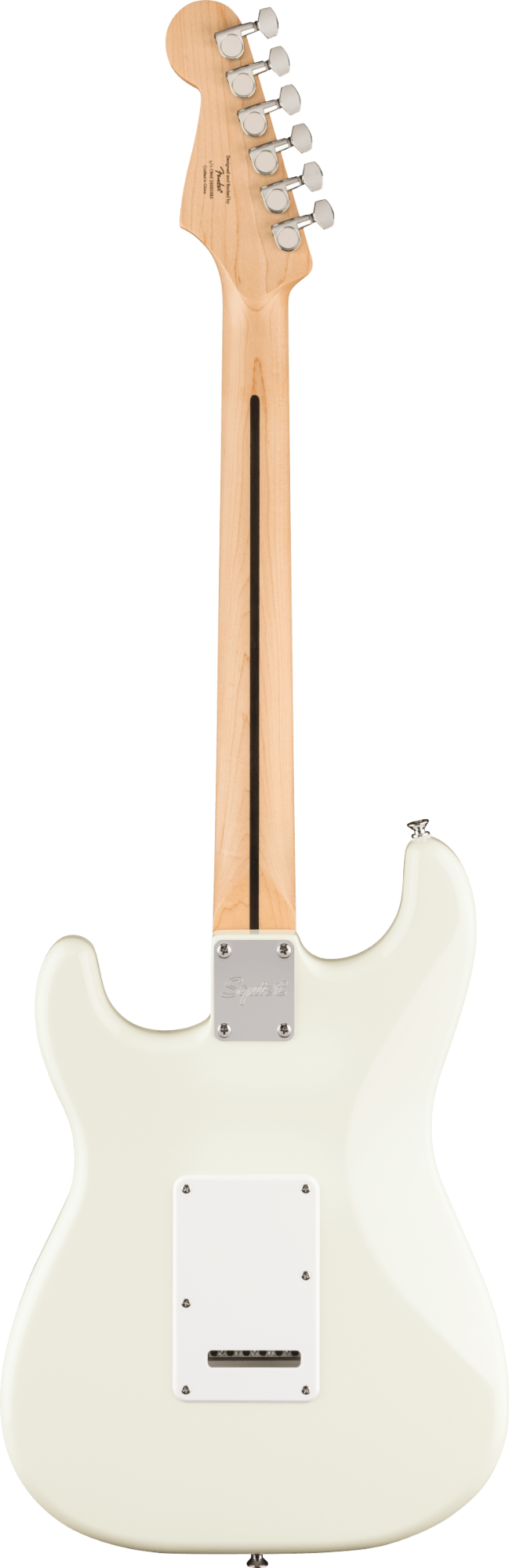 Squier FSR Sonic Stratocaster - Maple Fingerboard - White Pickguard - Arctic White