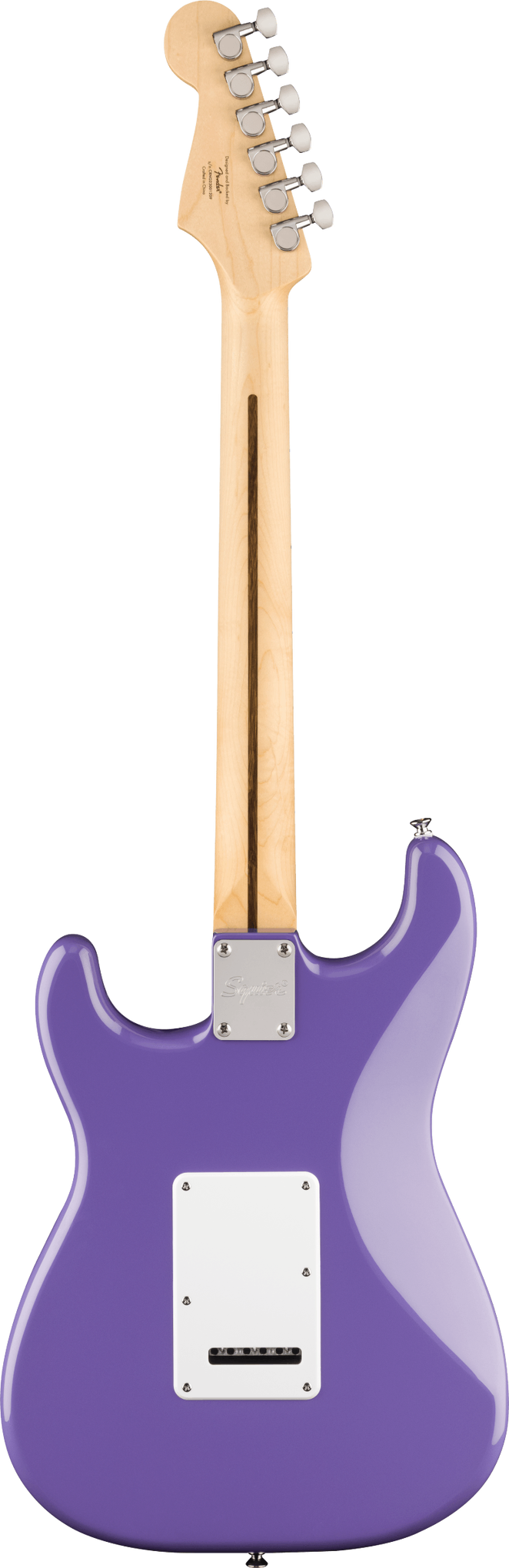 Squier FSR Sonic Stratocaster HSS - Maple Fingerboard - White Pickguard - Ultraviolet