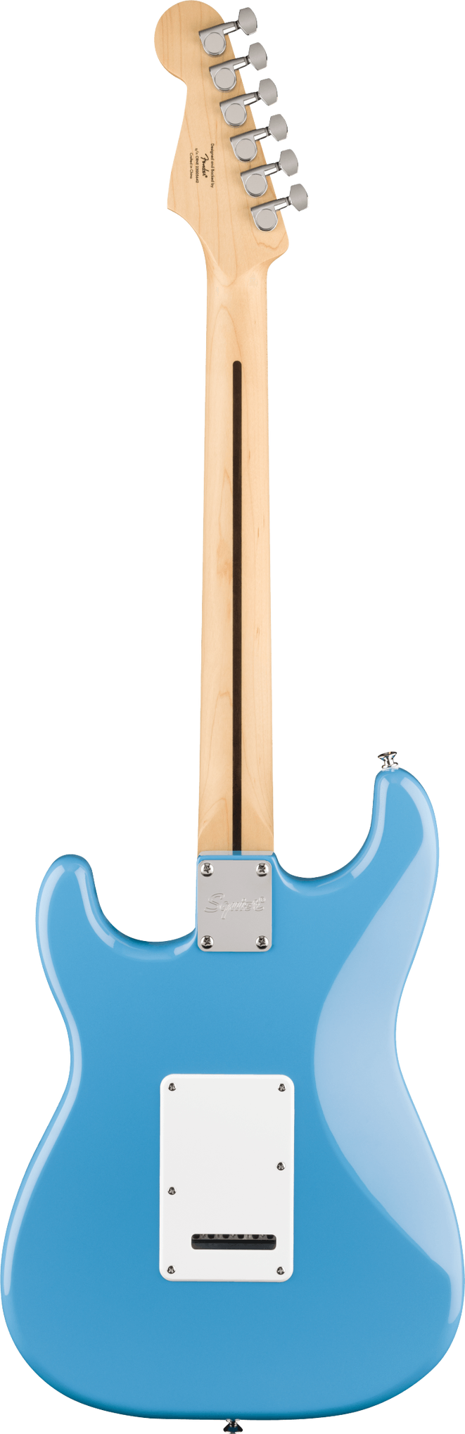 Squier FSR Sonic Stratocaster HSS - Maple Fingerboard - White Pickguard - California Blue